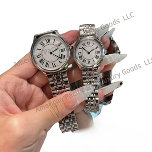 Montre-bracelet de luxe simple pour femme, mouvement à quartz, cadran tendance, montre d'affaires, emballage boîte - Product Image 4