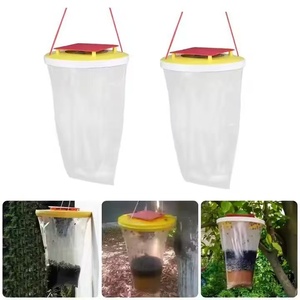 Trampa para Moscas Desechable de Plástico No Tóxico, Control Físico, Capacidad para 10,000 Moscas, Ecológica e Impermeable para Jardín o Patio - Product Image 3