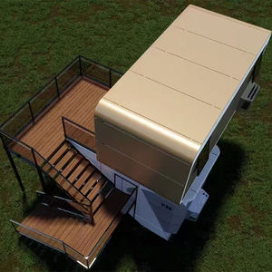 Conteneur moderne extensible de 20 pieds et 40 pieds populaire pour l'extérieur bureau mobile capsule cabine Apple petite maison pour hôtels et centres commerciaux - Product Image 1