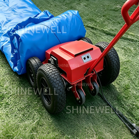 SHINEWELL Chariot de manutention électrique gonflable en acier inoxydable personnalisé en usine pour structures gonflables