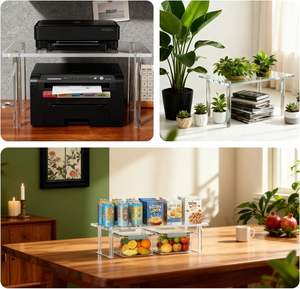 Support à <span class=keywords><strong>plantes</strong></span> en acrylique extra large de 7 mm d'épaisseur, étagère en acrylique pour <span class=keywords><strong>plantes</strong></span> - Product Image 2