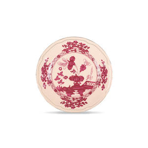 ชุดจานเซรามิกพอร์ซเลนลายวิวทิวทัศน์สีชมพูสไตล์เรโทร  ชุดอาหารค่ำหรูหรา  แบบโบนไชน่า ขายส่ง - Product Image 5