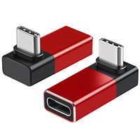 Adaptateur USB C 240W, adaptateur USB Type C mâle vers femelle compatible avec Thunderbolt 4/3, transfert de données 40 Gbps