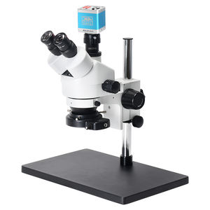 7X-45X 4KHDビデオカメラ三眼ステレオ顕微鏡モバイル修理用工業用測定 - Product Image 4