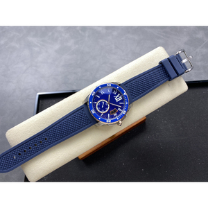 Reloj Deportivo de Lujo para Hombre de Diseño con Correa de 22 mm, Bisel Luminoso de Cerámica, Puntero, Estilo Ejecutivo Personalizado, Correa de Goma, Shanghái - Product Image 4