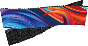 Tốt nhất sản phẩm thiết kế mới p2.976 trong nhà Màn hình <span class=keywords><strong>LED</strong></span> Pop Up hiển thị đứng cong cho thuê DJ Booth xách tay nhỏ Màn hình <span class=keywords><strong>LED</strong></span> trong nhà - Product Image 5