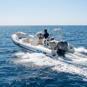 Bateau de pêche gonflable Hedia Factory 4.2m Rib <span class=keywords><strong>420</strong></span> léger en PVC Hypalon, luxe, haute vitesse - Product Image 2
