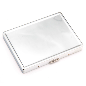 Fabricante de logotipo personalizado sublimación caja de la tarjeta de visita en blanco DIY rectángulo botón caja de la tarjeta de visita caja - Product Image 2