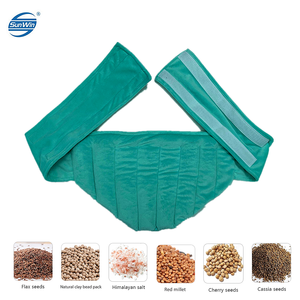 <span class=keywords><strong>Coussin</strong></span> <span class=keywords><strong>chauffant</strong></span> humide <span class=keywords><strong>micro</strong></span>-ondable pour le tissu en peluche d'enveloppe de chaleur de taille arrière avec des perles d'argile de graines de lin - Product Image 5