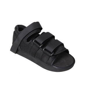 Sepatu Plester Sol Datar Terbuka, Penyangga Berat di Bagian Belakang, Dekompresi Bagian Depan Kaki, Peralatan Rehabilitasi Jari Kaki - Product Image 3