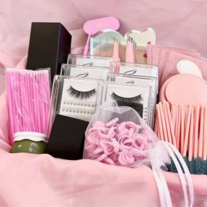 ถาดอุปกรณ์ต่อขนตาแบบฟูสีดำเข้ม ขนตาแคชเมียร์สีดำด้านแบบเส้นต่อเส้น ขนตาเพิ่มวอลลุ่ม - Product Image 6