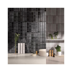 Revêtement mural 3D en UHPC, briques en béton imperméables pour hall, centre commercial, bâtiment, intérieur/extérieur, Biscult 50*250*8mm - Product Image 1