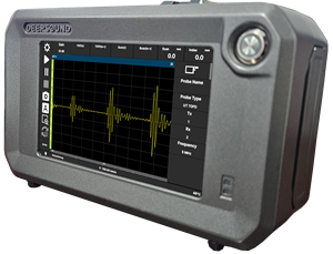 Dispositivo UT de 2 Canales Deepsound T3 Bibo para Inspección de Soldaduras Estructurales en Parques Eólicos Offshore, con Pantalla de 7 Pulgadas - Product Image 2