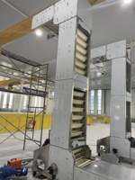 Elevador de Cangilones Tipo Z para Transporte de Gránulos y Materiales Pequeños