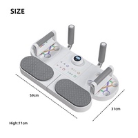 FITA 3-en-1 : Planche d'entraînement pliable multifonction intelligente pour pompes, avec minuteur, idéale pour la maison et l'intérieur