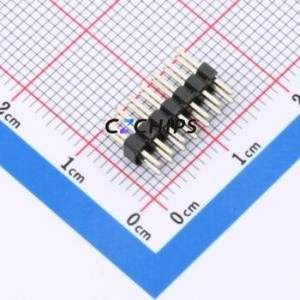 A200UP-ZS07P-PC028 Pin Header Through hole Component (THT),P=2mm Connector 2x7P Square Hole Double Row 14P - Product Image 1
