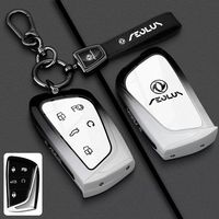 Funda Protectora de Aleación para Llave de Coche Dongfeng Aeolus Huge Haoji Haohan L7 Sky Ev01 Ace 008
