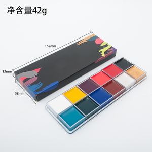 Kit Profesional <span class=keywords><strong>de</strong></span> Pintura Facial <span class=keywords><strong>de</strong></span> 12 Colores, Maquillaje <span class=keywords><strong>de</strong></span> <span class=keywords><strong>Halloween</strong></span>, Pintura Corporal <span class=keywords><strong>para</strong></span> Niños, Suministros <span class=keywords><strong>de</strong></span> Maquillaje <span class=keywords><strong>de</strong></span> <span class=keywords><strong>Halloween</strong></span> - Product Image 2