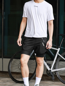 WOSAWE <span class=keywords><strong>pantaloncini</strong></span> da uomo Mountain bike <span class=keywords><strong>imbottiti</strong></span> <span class=keywords><strong>pantaloncini</strong></span> larghi <span class=keywords><strong>MTB</strong></span> traspiranti ad asciugatura rapida da ciclismo in discesa - Product Image 2