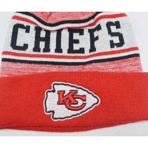 Wholesale High Quality Promotional Knitted Fashion Designer <strong>Beanie</strong> <strong>Pom</strong> <strong>Pom</strong> Hats Embroidered Custom <strong>Pom</strong> <strong>Beanie</strong> Hat - Product Image 2