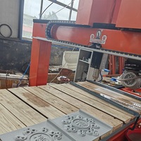 Máquina CNC Yiling para Tallado, Corte y Pulido de Cerámica Espumada, Todo en Uno, para Perfiles Decorativos Personalizados