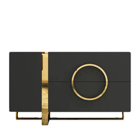 Console de salon moderne en bois massif de haute qualité, table de salle à manger, buffet d'entrée d'hôtel, meuble de cuisine à grande capacité, mobilier de maison