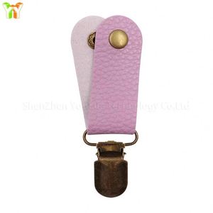 PU Leather Promotional Hat Clips for Women Kids & Adults-Multifunction Summer Outdoor Travel Accessories for Welcome <b>Gifts</b> - Product Image 4