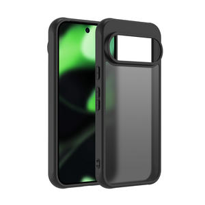 Overseas Pixel 10 Google 10Pro Compatible dos en uno anticaída translúcido esmerilado PC funda para teléfono móvil Protector de cámara para <span class=keywords><strong>A53</strong></span> - Product Image 2
