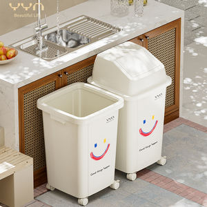 YYN <span class=keywords><strong>Cubo</strong></span> de <span class=keywords><strong>Basura</strong></span> de <span class=keywords><strong>100</strong></span> <span class=keywords><strong>Litros</strong></span> para Cocina y Baño, Artículo Esencial para el Hogar, <span class=keywords><strong>Cubo</strong></span> de <span class=keywords><strong>Basura</strong></span> de Plástico <span class=keywords><strong>con</strong></span> Tapa para Limpiar y Separar la <span class=keywords><strong>Basura</strong></span> - Product Image 5