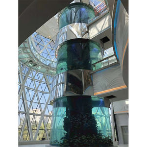 Aquarium cylindrique de <span class=keywords><strong>100</strong></span> gallons de qualité supérieure, certifié, sur mesure, vente en gros - Product Image 1