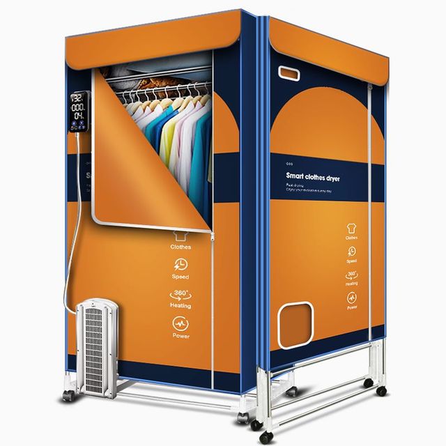 3-Layer Electric Clothes Dryer Machine Folding Portable Clothes Dryer