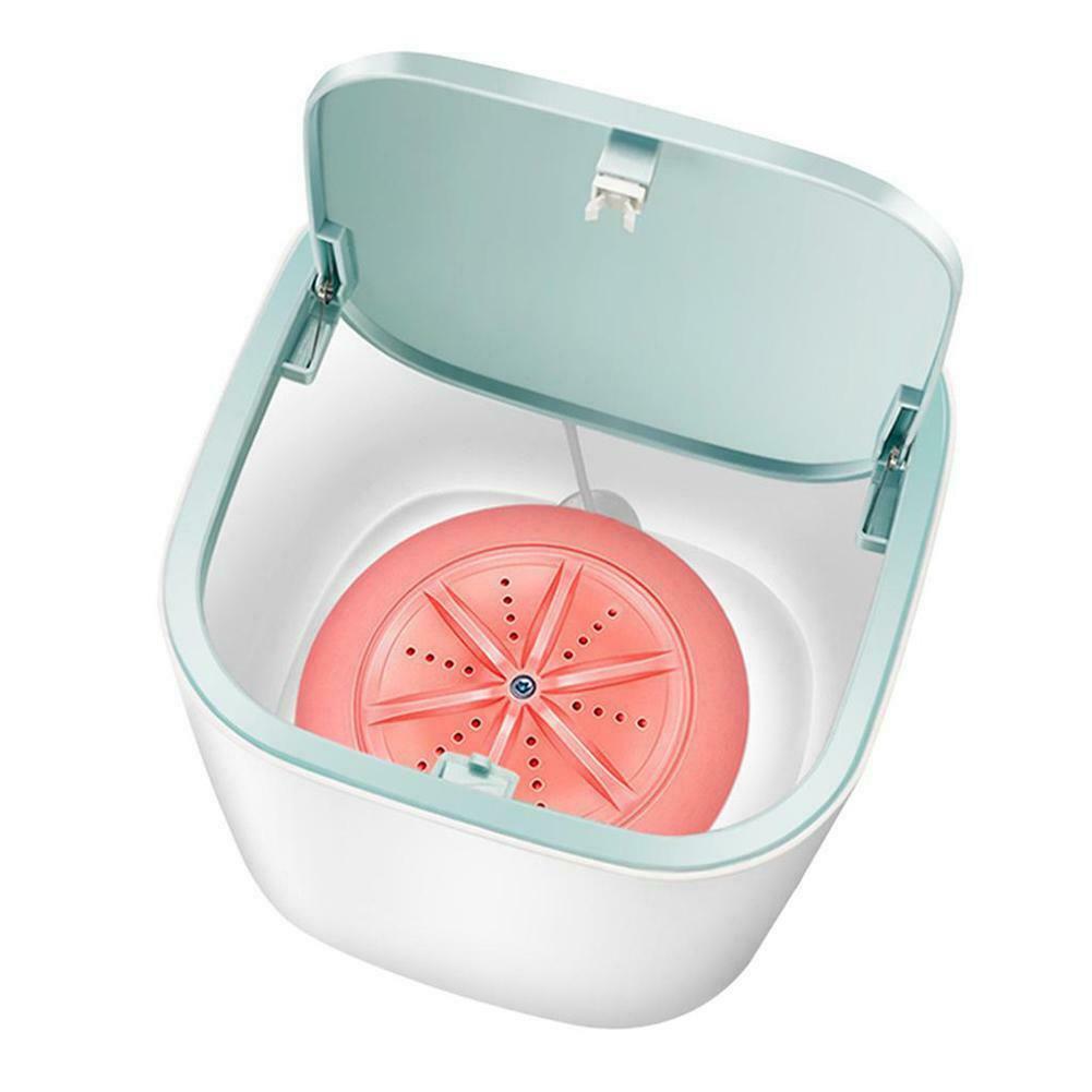 Портативная стиральная машина для носков и нижнего белья, мини-ведро для стиральной машины, 10 В, 18 Вт