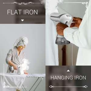 Mini demir makinesi elektrikli el seyahat kuru buhar ütü Modern araba otel ve açık abd Plug için - Product Image 3