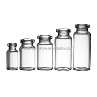 Flacons en verre borosilicate clair/ambre à faible teneur en borosilicate / neutre, 2R/3ml, 16*35mm, directement de l'usine