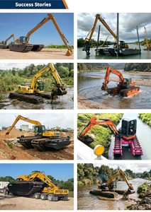 <span class=keywords><strong>Nouvelle</strong></span> pelle amphibie multifonctionnelle de 30 tonnes, pelle pour le débouchage des canaux et le déchiquetage des boues - Product Image 5