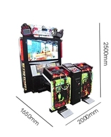 Machine de jeux vidéo en pièces, avec 2 joueurs, tir à l'arc