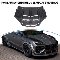 Couvre-moteur en fibre de carbone sèche style WD pour Lamborghini Urus SE 2025-2026