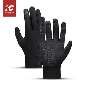 Gants de vélo chauds à doigts entiers Gants de sports d'<span class=keywords><strong>hiver</strong></span> à écran tactile imperméables Hommes Femmes pour le cyclisme Conduite Randonnée Course à pied - Product Image 1