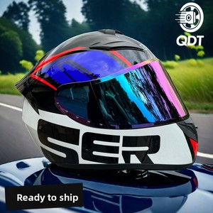 <span class=keywords><strong>Casque</strong></span> de <span class=keywords><strong>moto</strong></span> certifié 3C, nouveau modèle, coque ABS, pour toutes les saisons, coupe-vent universel - Product Image 2