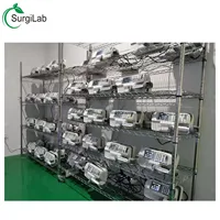 Pompe à seringue à double canal de haute qualité, pompe à perfusion vétérinaire, pompe à seringue électrique pour usage hospitalier
