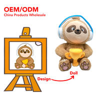 Jouets pour bébé CE CPC OEM ODM animaux en peluche jouets en peluche personnalisés dessin animé doux poupée en peluche petit jouet en peluche