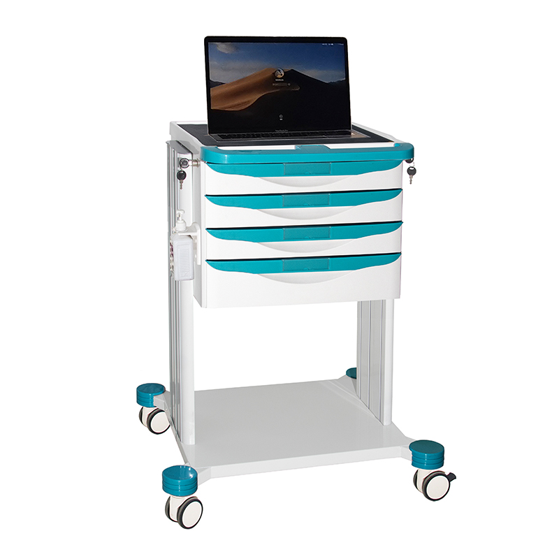 High Quality Hospital Furniture Wireless Nursing Trolley Medical Trolley With Excellent Features