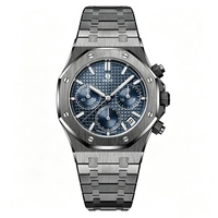 Montre à quartz de luxe pour homme, design octogonal, cadran de 41 mm, boîtier en alliage, bracelet de 20 mm, épaisseur de 9 mm, aiguilles lumineuses, classique et tendance