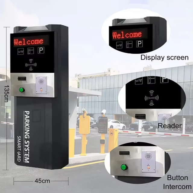 Global Countries License Plate Recognition Vehicle Management ANPR/LPR/ALPR System of Parking Management Software Cash Machine