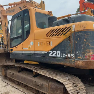 Excavatrice sur chenilles Hyundai 220LC-9s d'occasion, 22 tonnes, modèle 2022, moteur, pompe, roulement, capacité de godet 1,5 m³, testée et inspectée - Product Image 1