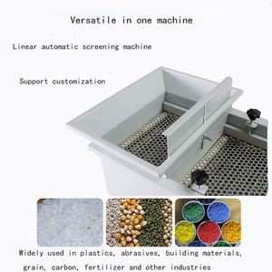 Nouvel équipement de criblage vibrant linéaire de haute qualité, machine industrielle haute fréquence pour le nettoyage et le classement des épices, du sel et des grains - Product Image 3