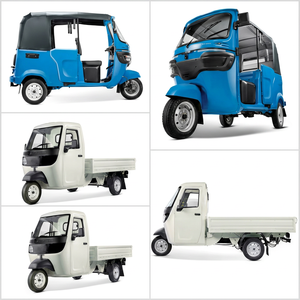 Tricycle électrique à 3 roues, fourgonnette cargo à carrosserie fermée, 48V 501-800W, 3 places, pour usage commercial - Product Image 1