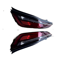 Adecuado para la luz trasera Jaguar XJL, nueva lente roja y transparente de 12V para colocar en la parte trasera del vehículo