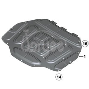 Coussin d'isolation phonique de capot de voiture OEM 6989300 pour <span class=keywords><strong>BMW</strong></span> série 7 F01 F02 F03 F04 740i 750Li 2008-2015 pièce de moteur de couverture de chaleur de capot - Product Image 1