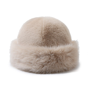 Fabricant de chapeaux mongols, vente en gros de chapeaux d'hiver en fausse <span class=keywords><strong>fourrure</strong></span> de haute qualité pour femmes, prix bas, nombreuses couleurs au choix - Product Image 5
